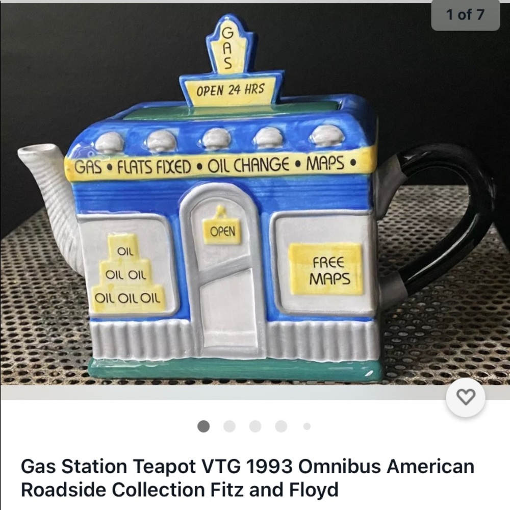 Vintage 93” Tea Pot